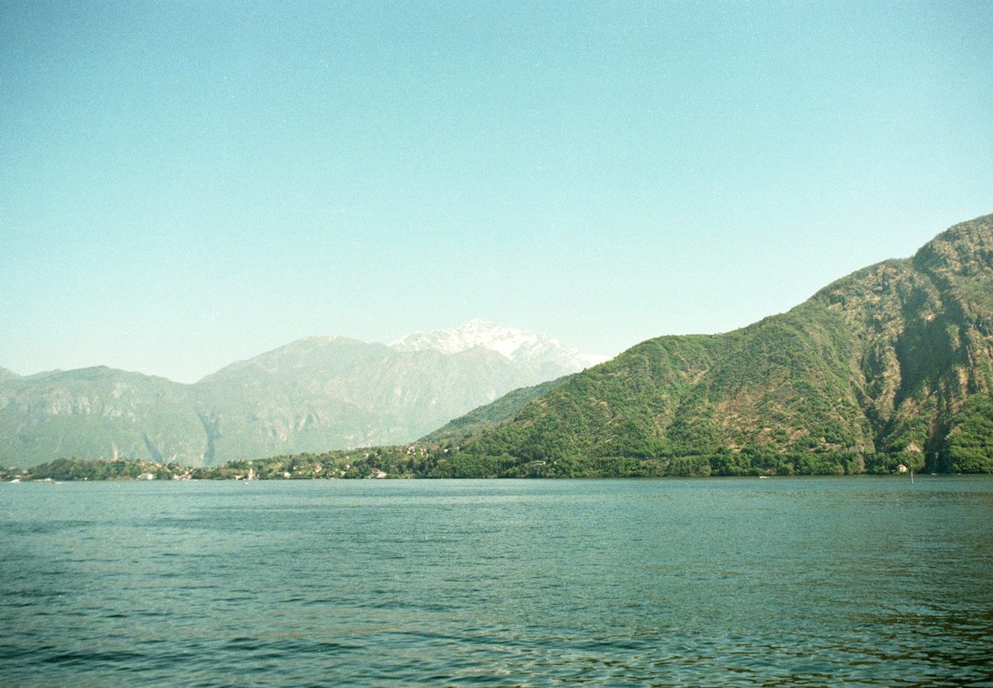 Lake Como and the mountains